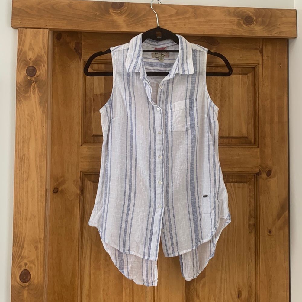 Triple Five Soul cotton sleeveless tank size Small